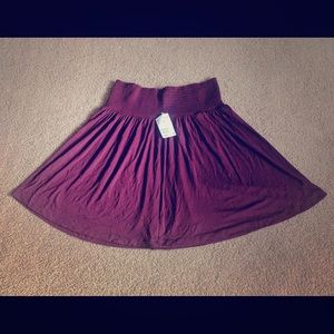 Skirt purple light summer